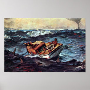 Affiche Le Gulf Stream de Gulf Stream par Homer Winslow