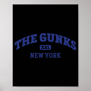 Affiche Le Gunks College Style Rock Escalade Area Design