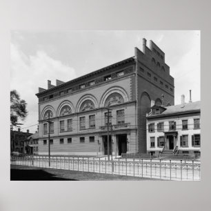 Affiche Le gymnase (Université de Yale)