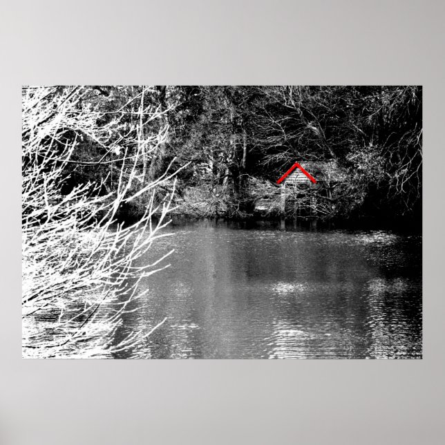 Affiche Le hangar à bateaux (Devant)