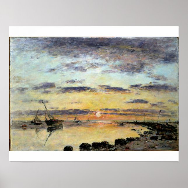 Affiche Le Havre, 1889 (huile sur toile) (Devant)