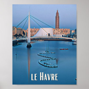 Affiche Le Havre Photo Vintage