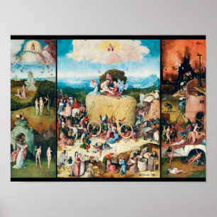 Affiche Le Hay Wagon, Bosch