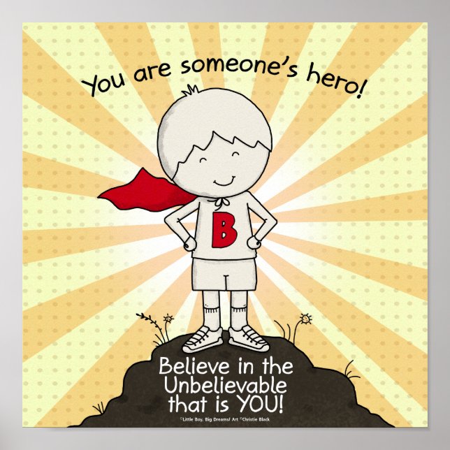 Affiche Le héros de quelqu'un (Devant)