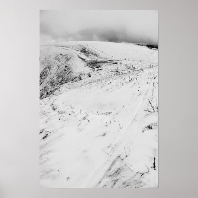 Affiche Le Hohneck en hiver, Vosges, France (Devant)