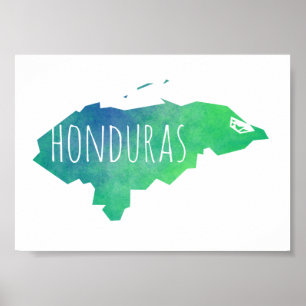 Affiche Le Honduras