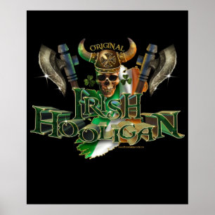 Affiche Le hooligan irlandais