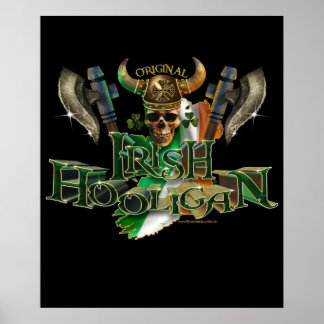 Affiche Le hooligan irlandais