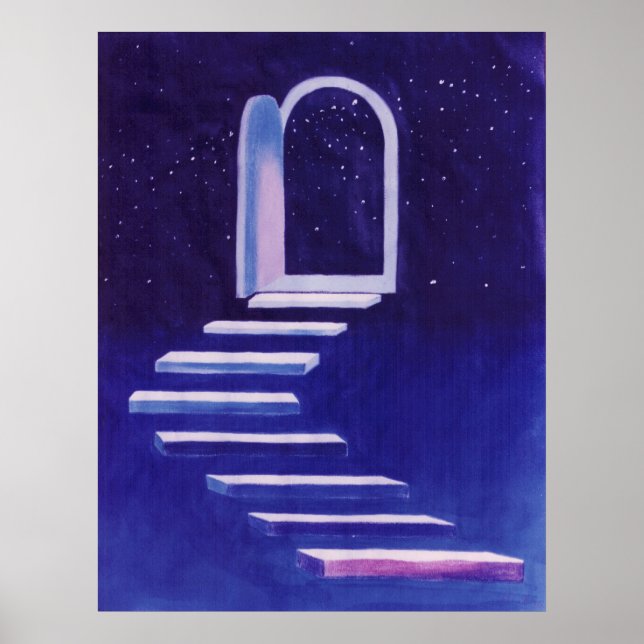 Affiche Le huitième chemin et la porte (Devant)