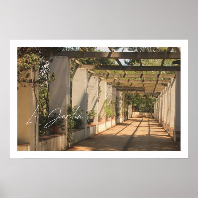 Affiche Le Jardin  (Devant)