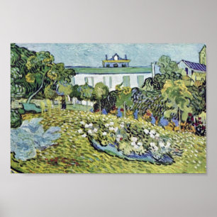 Affiche Le Jardin Daubigny Par Vincent Van Gogh