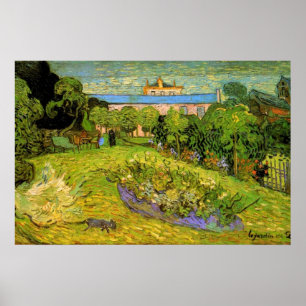 Affiche Le Jardin de Daubigny par Vincent van Gogh, Le Jar