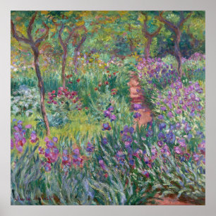 Affiche Le Jardin de l'artiste à Giverny, Monet