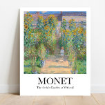 Affiche Le jardin de l'artiste à Vétheuil par Claude Monet<br><div class="desc">Ajoutez une touche de beauté à votre maison grâce à cette magnifique affiche du jardin de l’artiste à Vétheuil du peintre impressionniste Claude Monet. Peint en 1881, ce chef-d’oeuvre en toile représente un jardin luxuriant et ensoleillé dans la maison louée de Monet à Vétheuil, où il s’est arrangé avec le...</div>