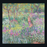 Affiche Le jardin de l'artiste de Monet à Giverny<br><div class="desc">Jardin de l’artiste à Giverny par Claude Monet (1900).</div>