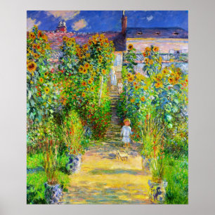 Affiche Le jardin de Monet
