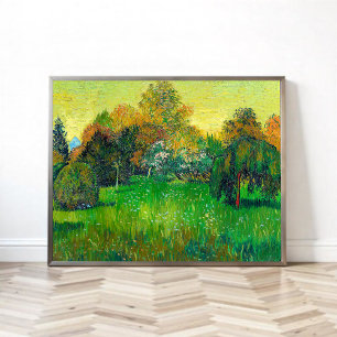 Affiche Le jardin des poètes