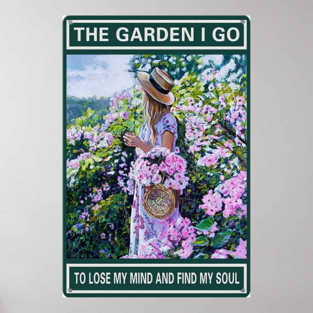 Affiche Le Jardin que je vais (Devant)