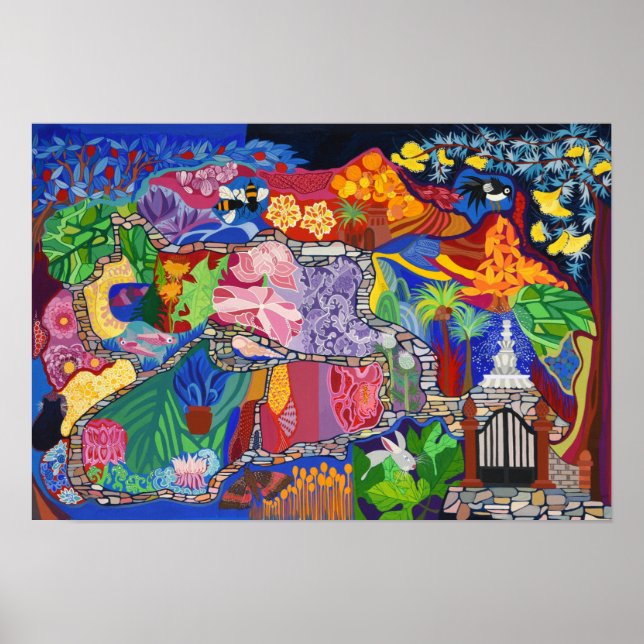 Affiche Le jardin sauvage (Devant)