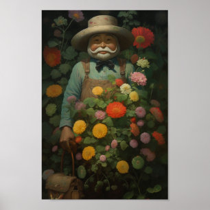 Affiche Le jardinier