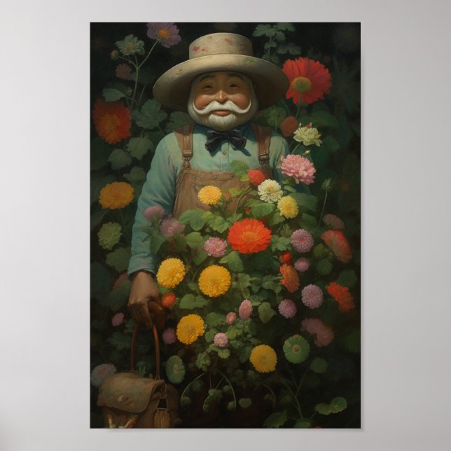 Affiche Le jardinier (Devant)