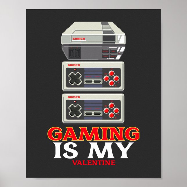 Affiche Le jeu est mon Saint-Valentin  (Devant)