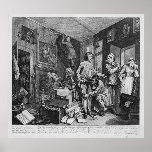 Affiche Le Jeune Héritier Prend La Possession De (Devant)