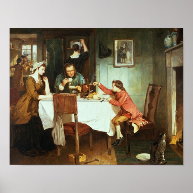 Affiche Le jeune James Watt joue avec la vapeur (Devant)