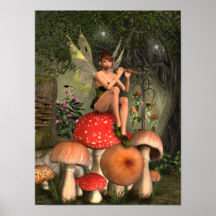 Affiche Le Joueur à flûte magique