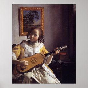 Affiche Le joueur de guitare