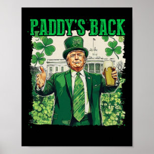 Affiche Le Jour de la Saint Patrick de retour de Paddy Luc