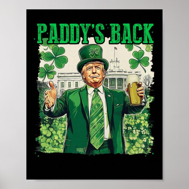 Affiche Le Jour de la Saint Patrick de retour de Paddy Luc (Devant)