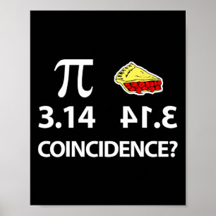 Affiche Le jour de Pi Pi à l'envers est une coïncidence de