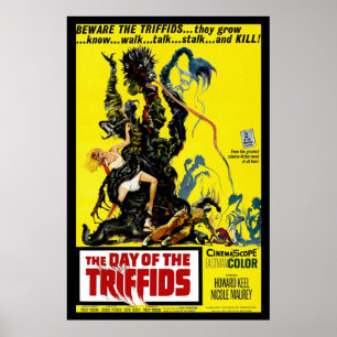 AFFICHE LE JOUR DES TRIFFIDS