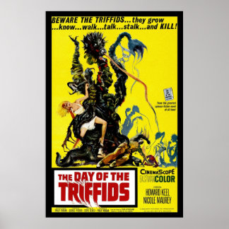 AFFICHE LE JOUR DES TRIFFIDS