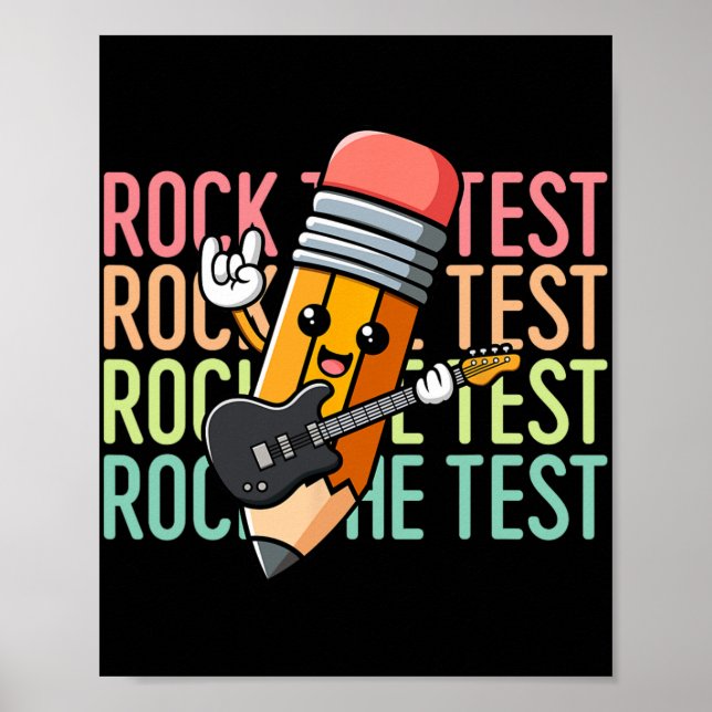 Affiche Le Jour d'Essai Enseignant Journée Motivational Fu (Devant)