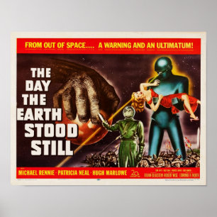 Affiche LE JOUR LA TERRE STOOD ENCORE Hollywood Classic Sc