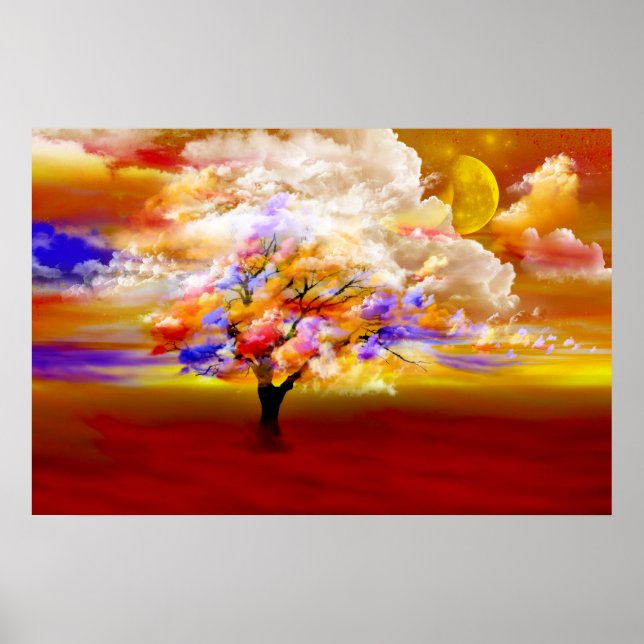 Affiche Le jour nuageux (Devant)