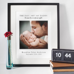 Affiche Le Jour où j'ai rencontré mon papa Photo Fête des 