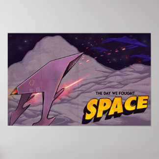 Affiche Le jour où nous avons combattu l'espace - Vesta Ba