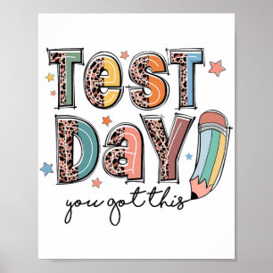 Affiche Le Jour Où Vous Avez Obtenu Ce Test D'Époque Ensei