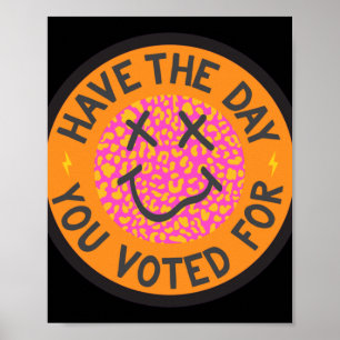 Affiche Le Jour Où Vous Avez Voté Pour Leopard Face