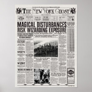 Affiche Le journal New York Ghost