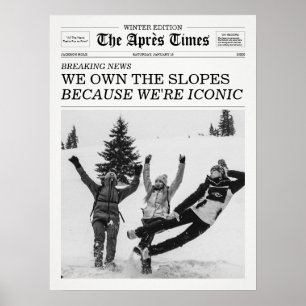 Affiche Le Journal The Apres Times Parce que nous sommes i