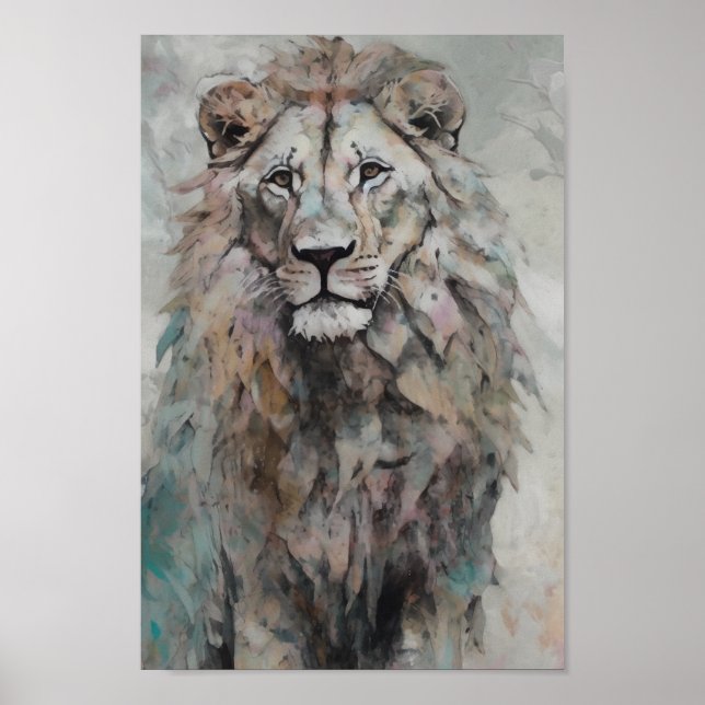 Affiche Le joyeux lion (Devant)