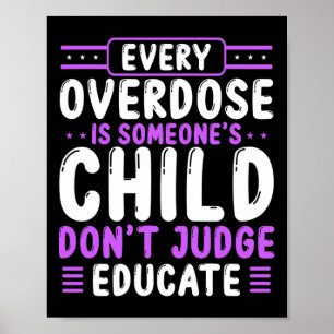 Affiche Le juge de la sensibilisation aux surdoses instrui
