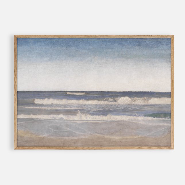 Affiche Le Jutland, vintage pétrolier (Créateur téléchargé)