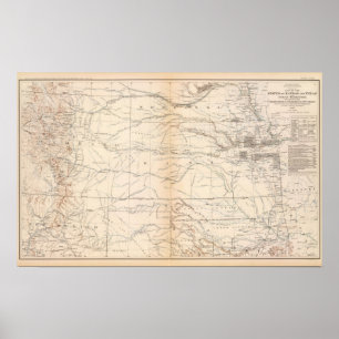 Affiche Le Kansas, le Texas, territoire indien