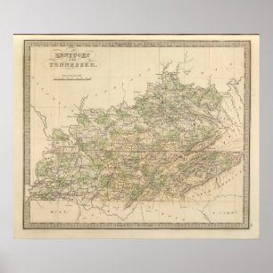 Affiche Le Kentucky et le Tennessee 8