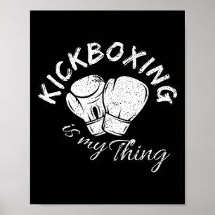 Affiche Le kickboxing est ma chose